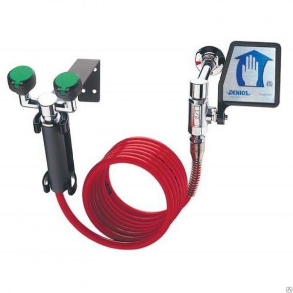 Аварийный фонтан G 5014 для промывания глаз,   с настенным креплением